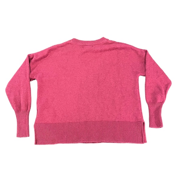 Tahari Pink V-Neck Sweater | Women's S - Picture 6 of 7